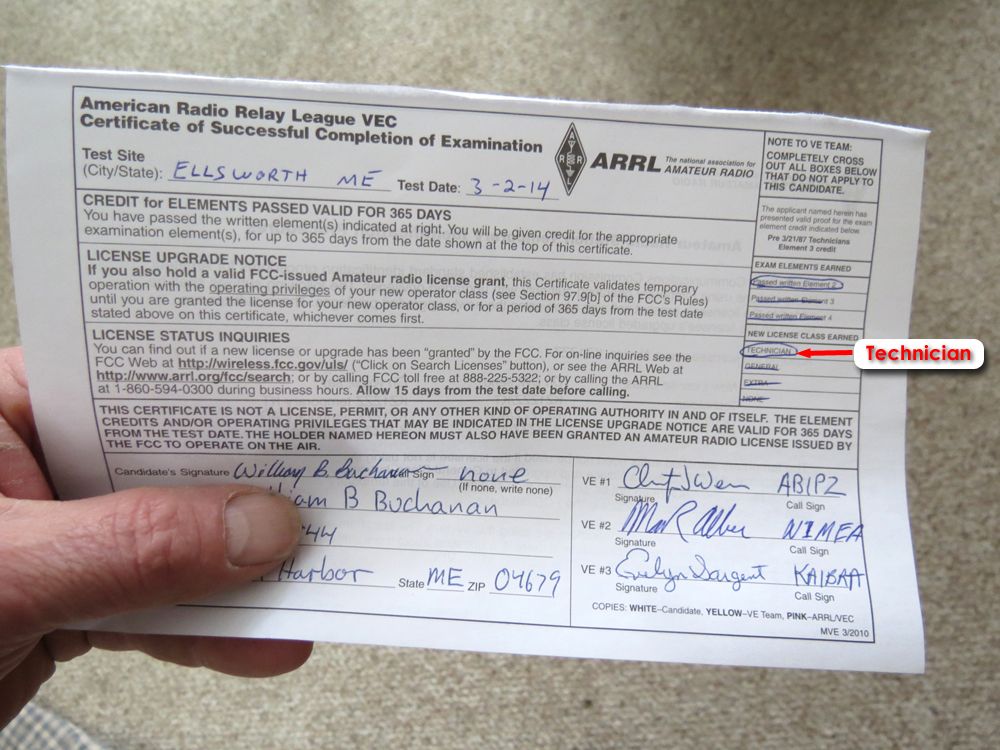 Old technician amateur license to general really Was Old technician amateur license to general speaking